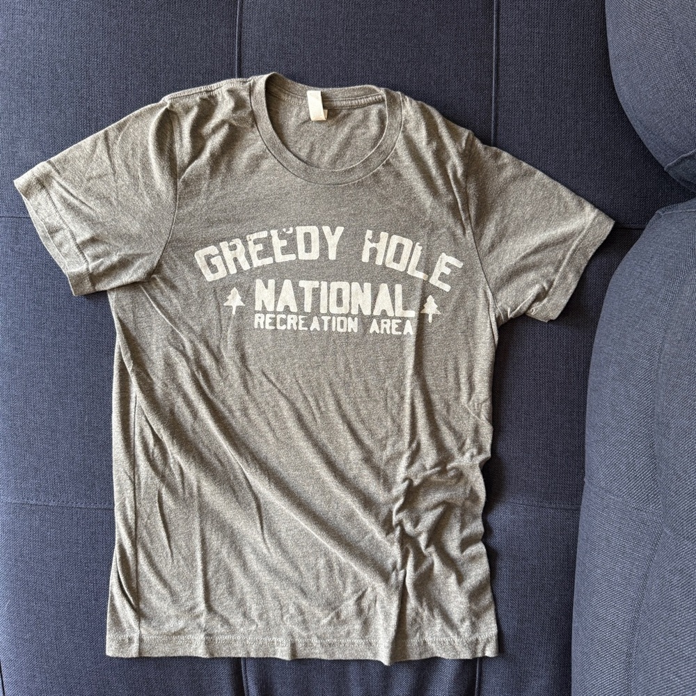 Greedy Hole National Recreation Area Men's Short Sleeve T-Shirt - Olive